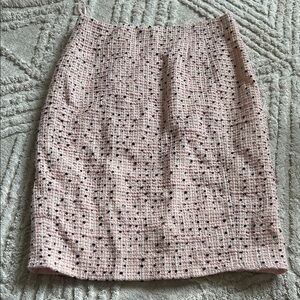 Moschino Pink Tweed Skirt